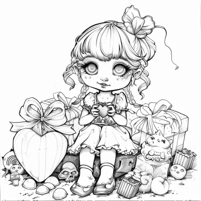 Cute Coloring Pages — coloring page collection